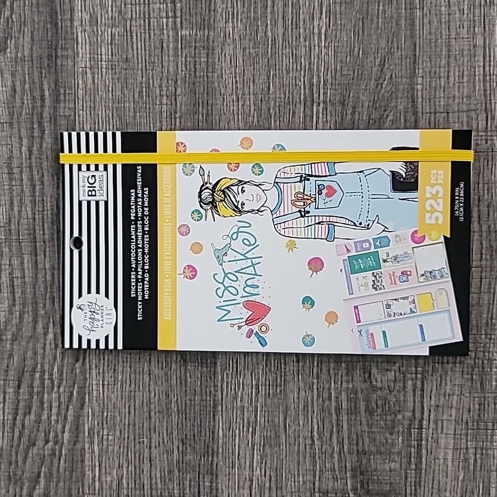NEW Happy Planner Miss Maker Sticker Book